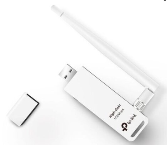 Tp-link adaptador USB inalámbrico de alta ganancia 150Mbps - TL-WN722N